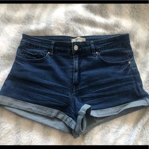 Forever 21 Blue Jean Shorts